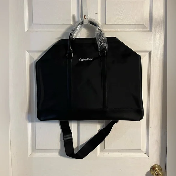Calvin Klein Bags Calvin Klein Black Mens Briefcase Poshmark
